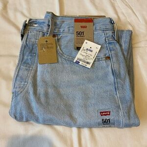 Levi's 501 Skinny Jeans in Light Blue